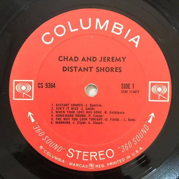 Chad & Jeremy - Distant Shores (Vinyl, VG) (Vinyl LP)