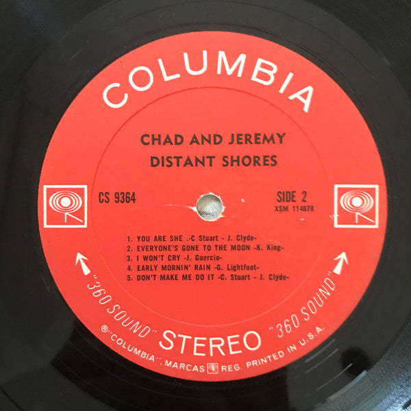 Chad & Jeremy - Distant Shores (Vinyl, VG) (Vinyl LP)