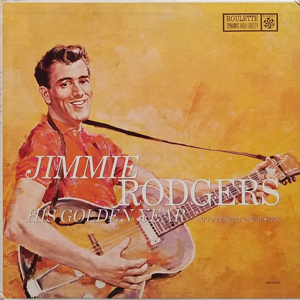 Rodgers, Jimmie . . . . . . Hugo Peretti Orchestra - His Golden Year (VG+) (Vinyl LP)