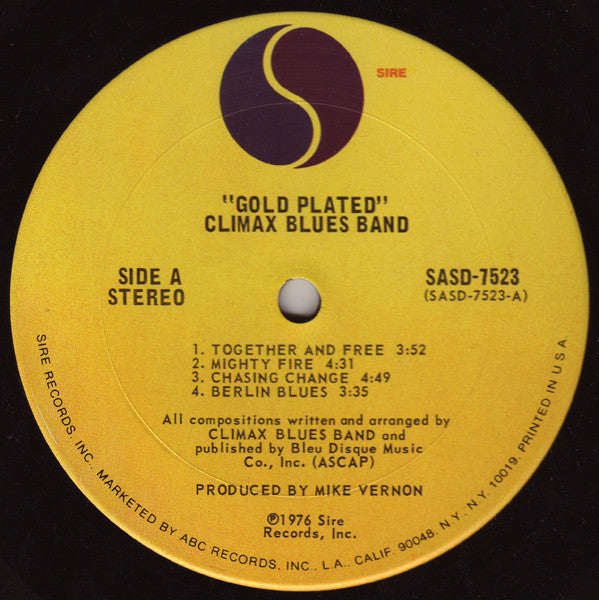 Climax Blues Band - Gold Plated (Vinyl, NM or M-) (Vinyl LP)