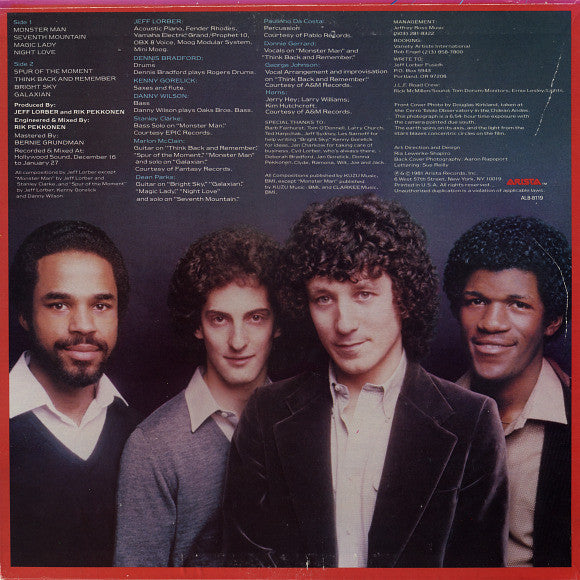 Lorber, Jeff Fusion - Galaxian (NM or M-) (Vinyl LP)