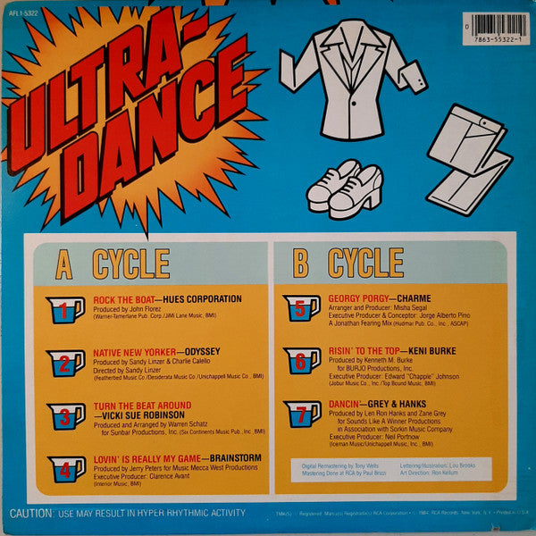 Various - Ultra-Dance (Vinyl, VG+) (Vinyl LP)