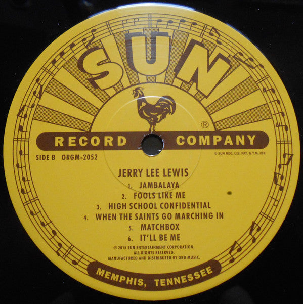 Lewis, Jerry Lee - Jerry Lee Lewis (M) (Vinyl LP)