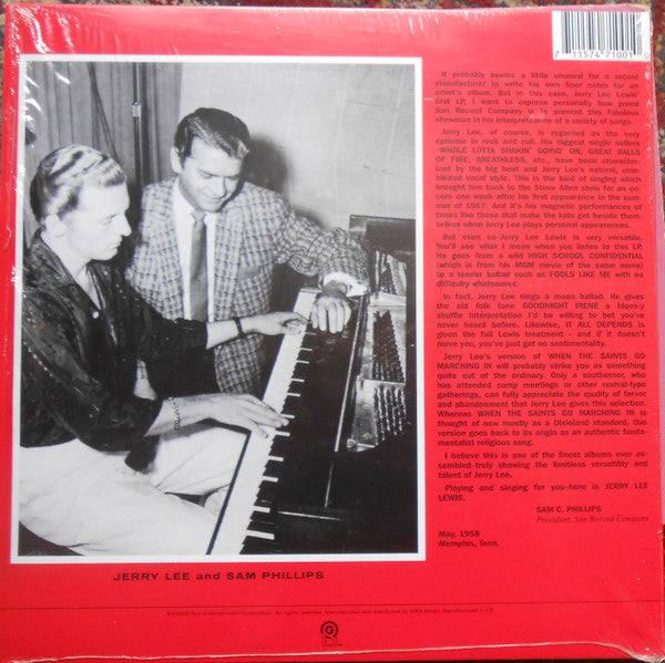 Lewis, Jerry Lee - Jerry Lee Lewis (M) (Vinyl LP)