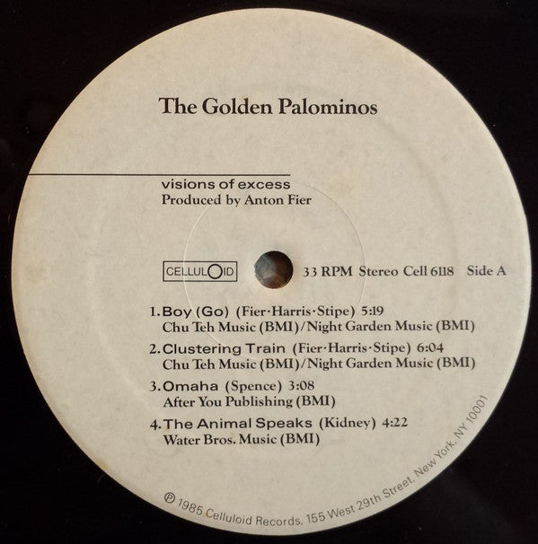 Golden Palominos - Visions Of Excess (VG+) (Vinyl LP)
