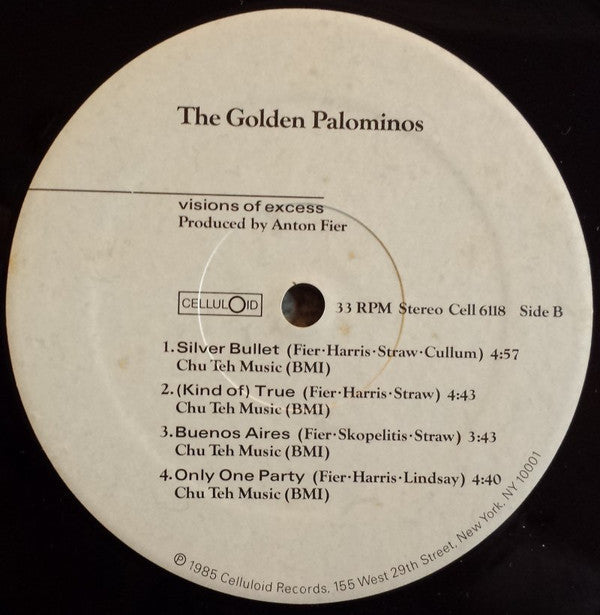 Golden Palominos - Visions Of Excess (VG+) (Vinyl LP)