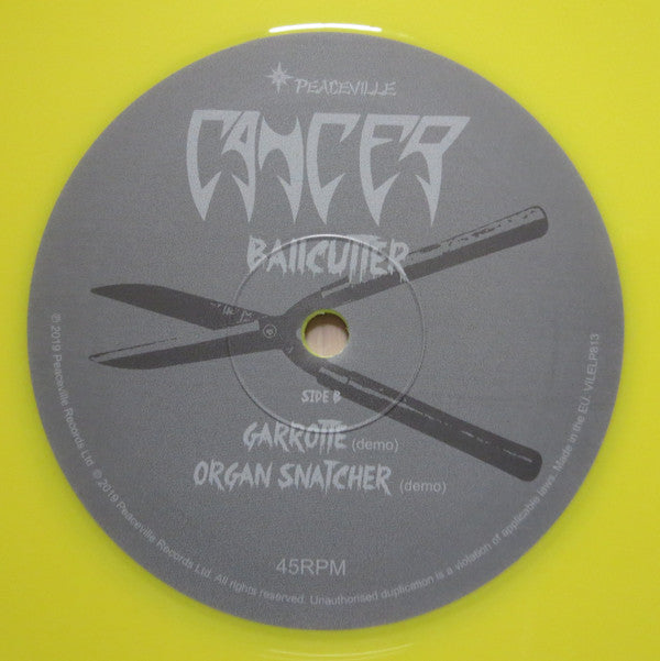 Cancer  - Ballcutter (NM or M-) (Vinyl LP)