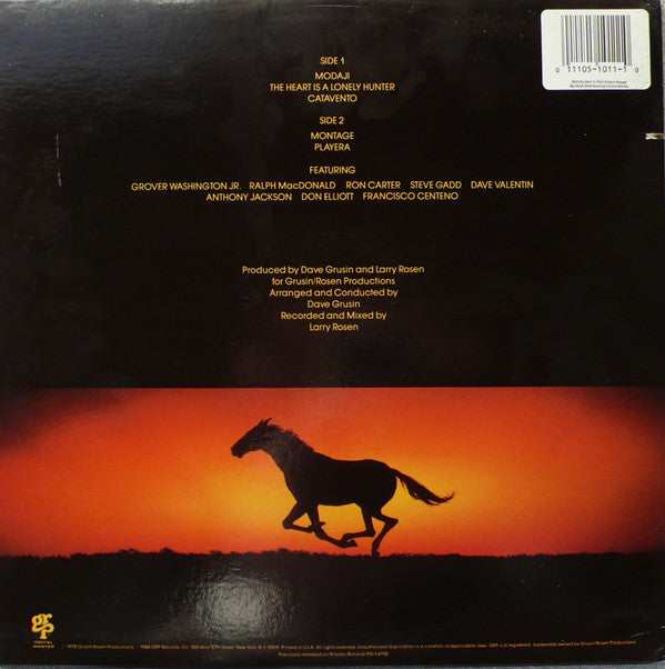 Grusin, Dave - One Of A Kind (VG+) (Vinyl LP)