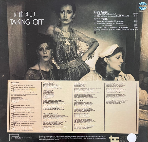 Harlow - Taking Off (VG+) (Vinyl LP)