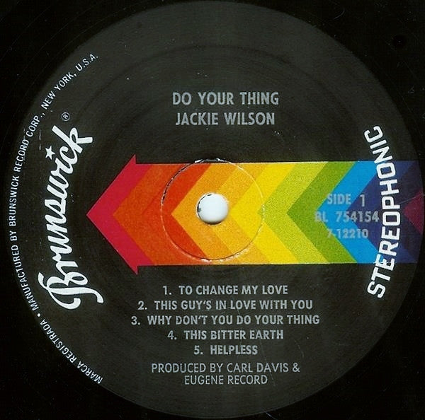 Wilson, Jackie - Do Your Thing (VG+) (Vinyl LP)
