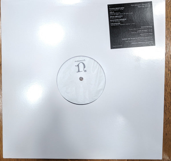 Various - Nonesuch Records Spring 2019 (NM or M-) (Vinyl LP)
