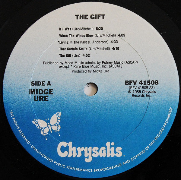 Ure, Midge - The Gift (VG) (Vinyl LP)