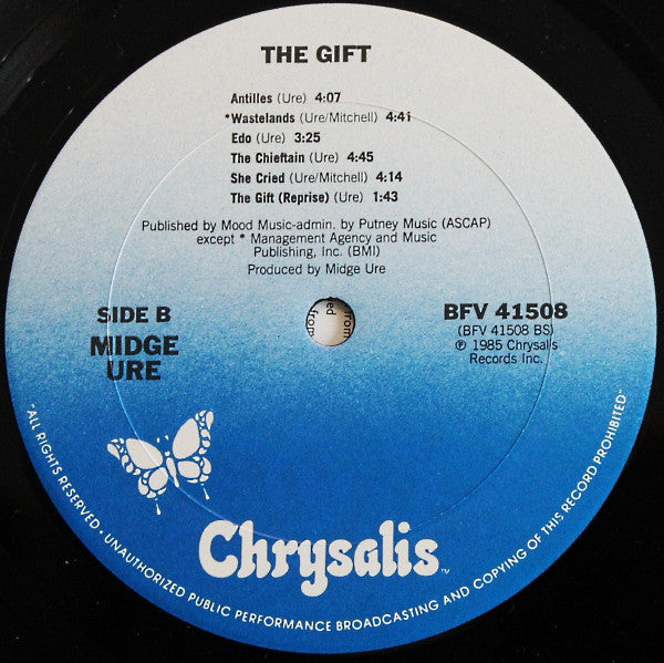 Ure, Midge - The Gift (VG) (Vinyl LP)