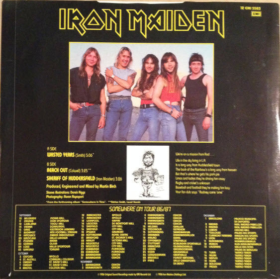 Iron Maiden - Wasted Years (Vinyl, M) (Vinyl LP)