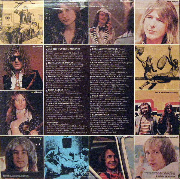 Mott The Hoople - Greatest Hits (VG+) (Vinyl LP)