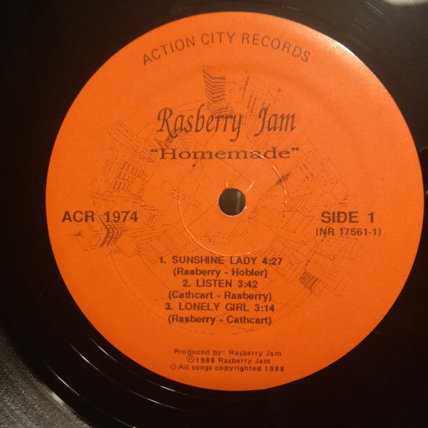 Rasberry Jam - Homemade (Vinyl, NM or M-) (Vinyl LP)