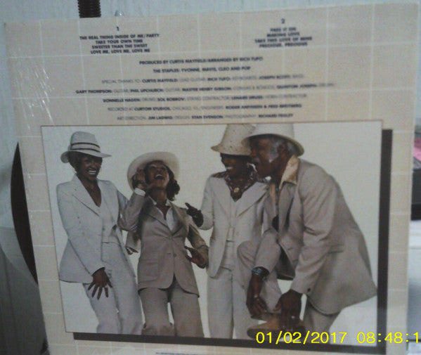 Staples - Pass It On (VG) (Vinyl LP)