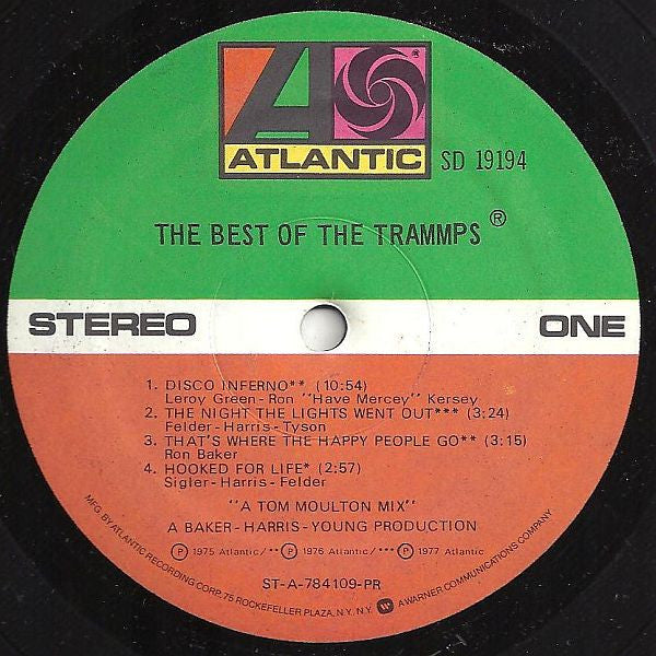 Trammps - The Best Of The Trammps (VG+) (Vinyl LP)