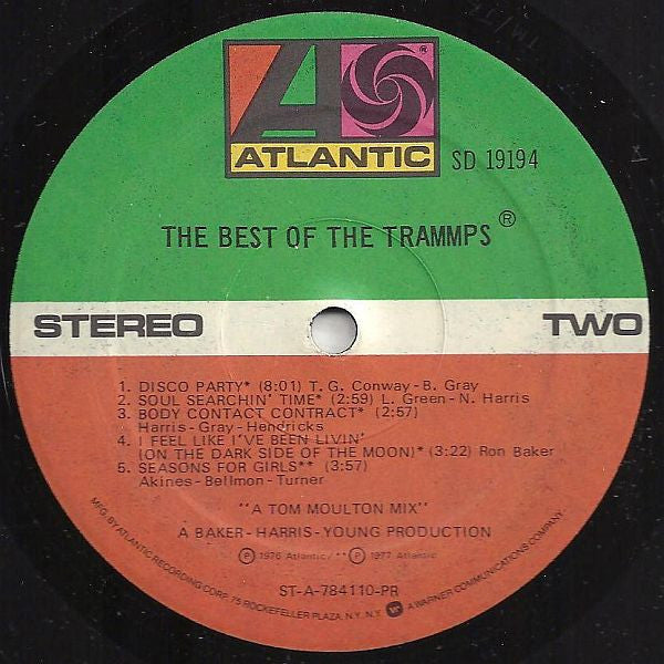 Trammps - The Best Of The Trammps (VG+) (Vinyl LP)
