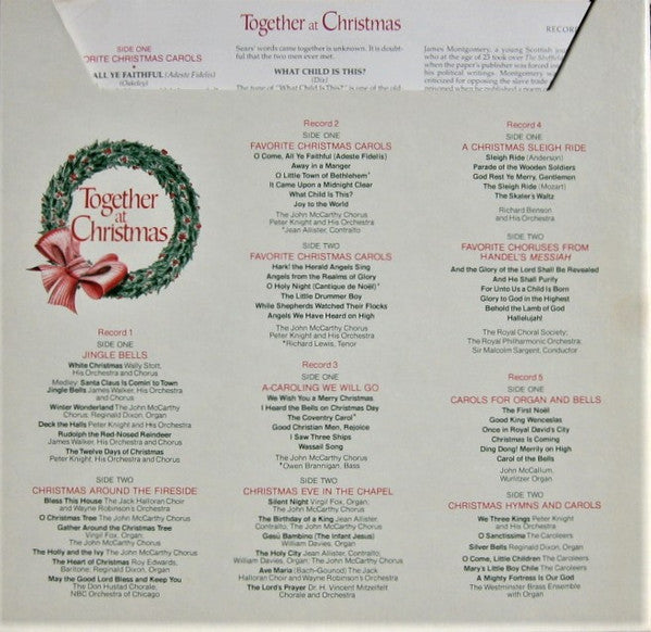Various - Together At Christmas (Vinyl, VG+) (Vinyl LP)