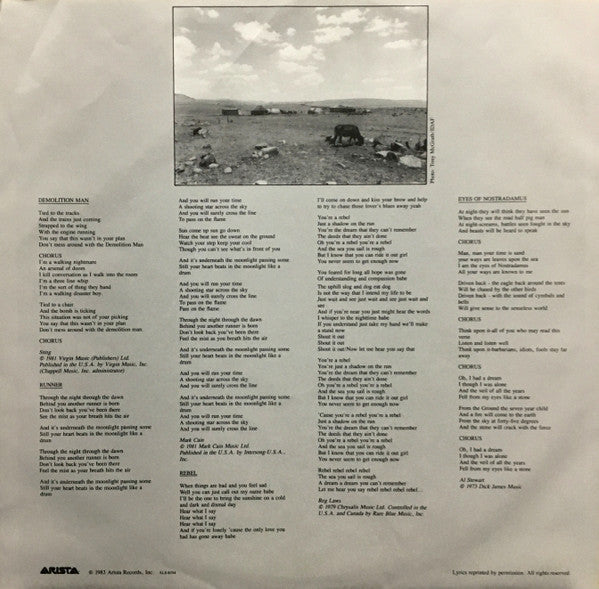 Mann's, Manfred Earth Band - Somewhere In Afrika (VG+) (Vinyl LP)