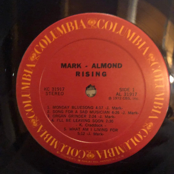 Mark-Almond - Rising (VG) (Vinyl LP)
