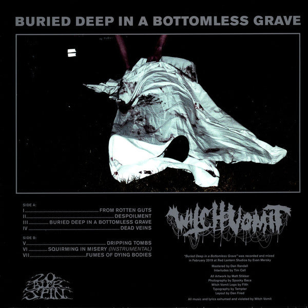 Witch Vomit - Buried Deep In A Bottomless Grave (NM or M-) (Vinyl LP)