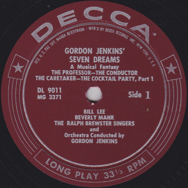 Jenkins, Gordon - Seven Dreams (Vinyl, VG) (Vinyl LP)