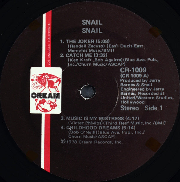 Snail  - Snail (M) (Vinyl LP)