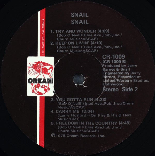 Snail  - Snail (M) (Vinyl LP)