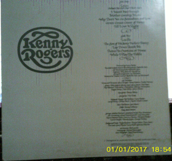 Rogers, Kenny - Kenny Rogers (Vinyl, M) (Vinyl LP)