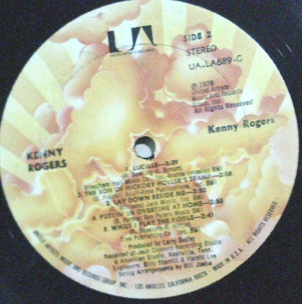 Rogers, Kenny - Kenny Rogers (Vinyl, M) (Vinyl LP)