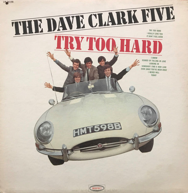 Clark, Dave Five - Try Too Hard (VG+) (Vinyl LP)