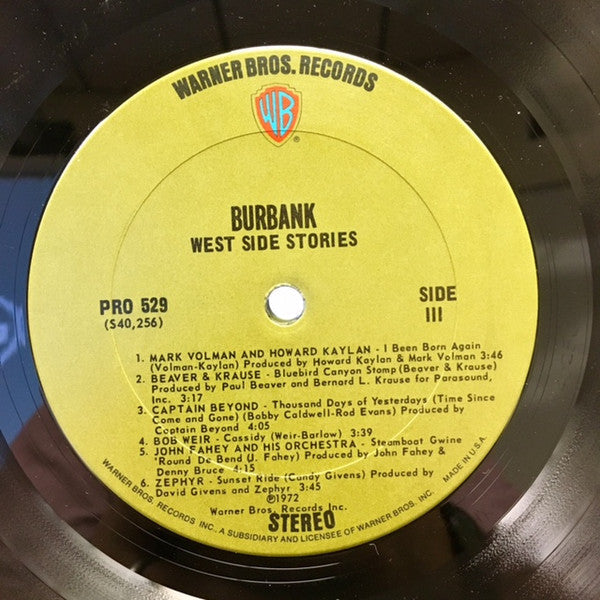 Various - Burbank (VG+) (Vinyl LP)