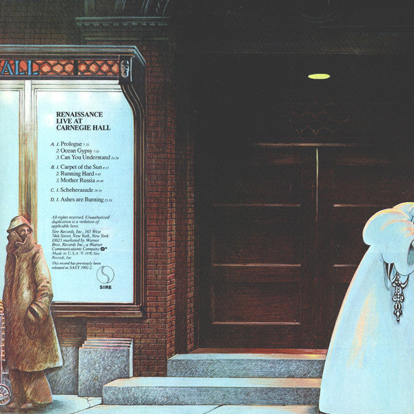 Renaissance  - Live At Carnegie Hall (VG+) (Vinyl LP)
