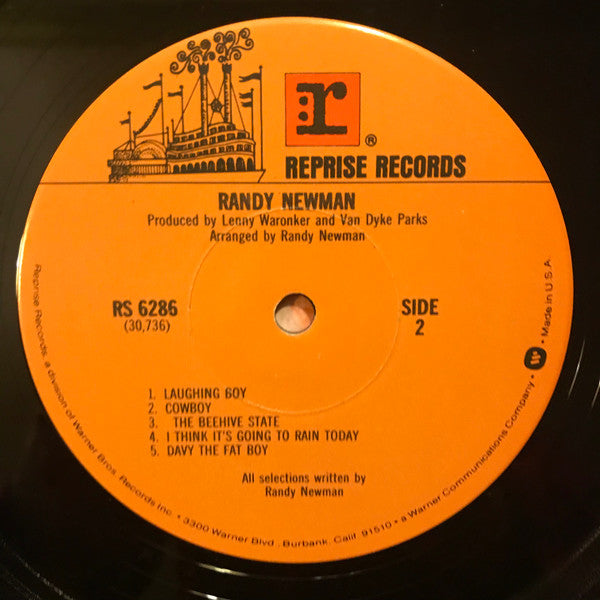 Newman, Randy - Randy Newman (VG+) (Vinyl LP)