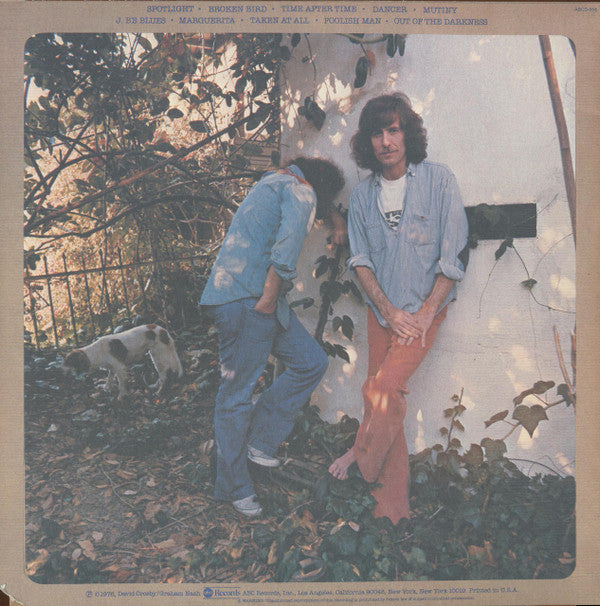 Crosby - Nash - Whistling Down The Wire (Vinyl, VG) (Vinyl LP)