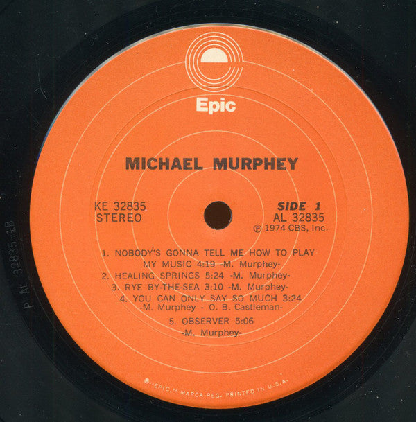 Murphey, Michael Martin - Michael Murphey (VG) (Vinyl LP)