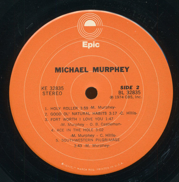 Murphey, Michael Martin - Michael Murphey (VG) (Vinyl LP)