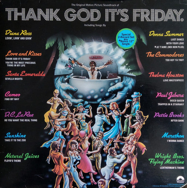 Thank God It's Friday (The Original Motion Picture Soundtrack) (Vinyl, VG+) (Vinyl LP)