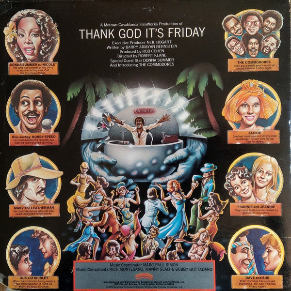 Thank God It's Friday (The Original Motion Picture Soundtrack) (Vinyl, VG+) (Vinyl LP)