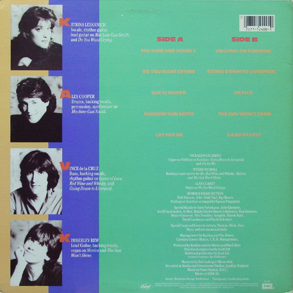 Katrina And The Waves - Katrina And The Waves (VG) (Vinyl LP)