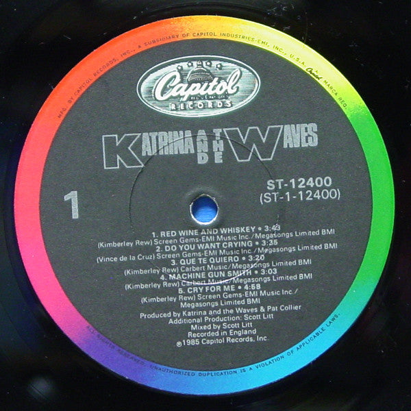 Katrina And The Waves - Katrina And The Waves (VG) (Vinyl LP)
