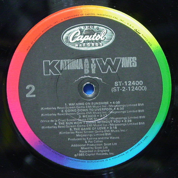 Katrina And The Waves - Katrina And The Waves (VG) (Vinyl LP)