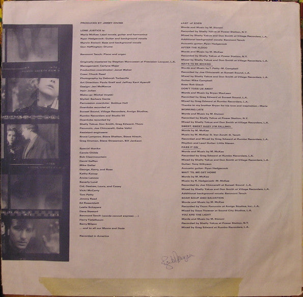 Lone Justice - Lone Justice (VG) (Vinyl LP)