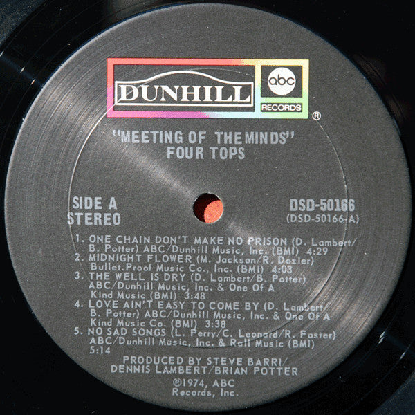 Four Tops - Meeting Of The Minds (VG) (Vinyl LP)