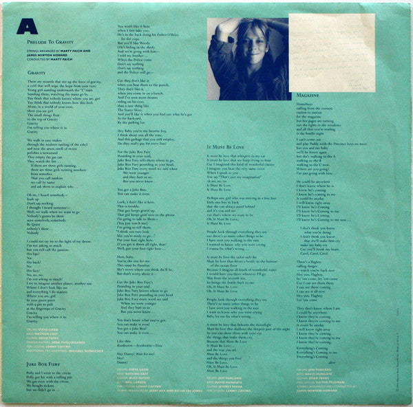Jones, Rickie Lee - The Magazine (Vinyl, VG+) (Vinyl LP)