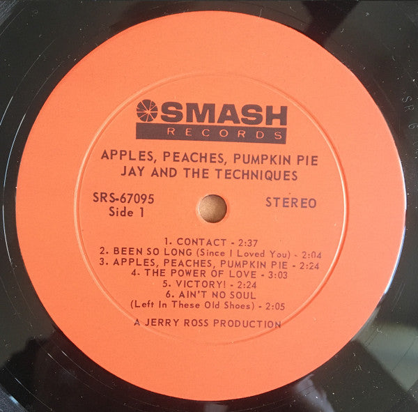 Jay & The Techniques - Apples, Peaches, Pumpkin Pie (VG+) (Vinyl LP)