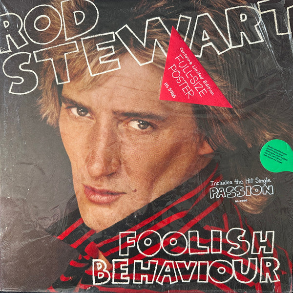 Stewart, Rod - Foolish Behaviour (Vinyl, VG+) (Vinyl LP)
