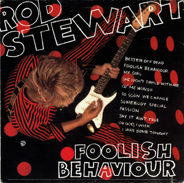 Stewart, Rod - Foolish Behaviour (Vinyl, VG+) (Vinyl LP)